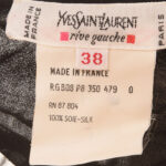Blouse silk / top Yves Saint Laurent Rive Gauche 36