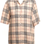 Koszula Burberry London lniana oversize 42/44 (XL/XXL)