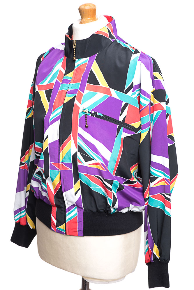 Kurtka bomberka vintage lata 80-te Felicia M-L