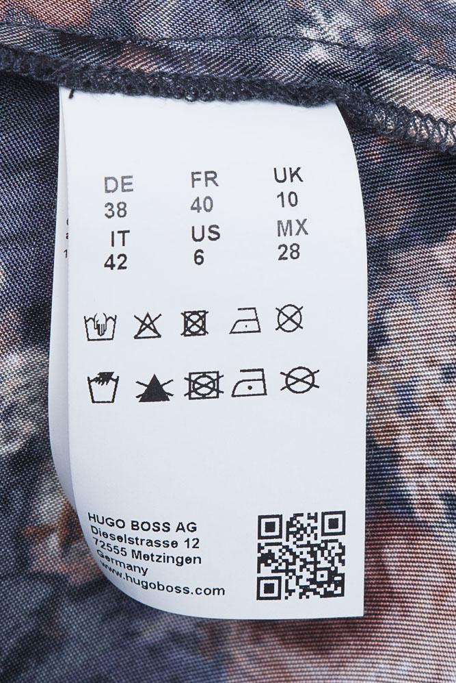 Koszula Hugo Boss satynowa 38