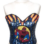 Top cekinowy vintage lata 90-te Ella Singh S/XS