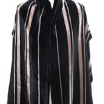 Szal wieczorowy Giorgio Armani Le Collezioni welwetowy