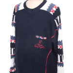 Sweter Carlo Colucci XXL vintage lata 80-te
