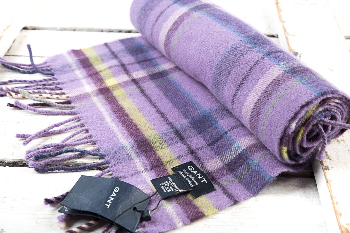 (new) Vintage scarf wool Gant unisex - Store
