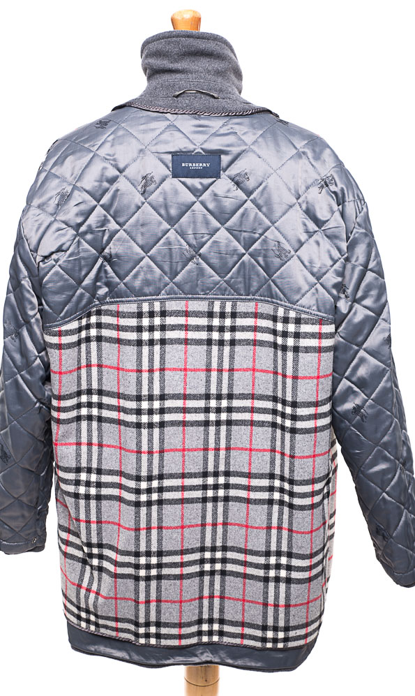 Burberry 50 cashmere 50 wool scarf jacket discount