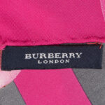 Apaszka jedwabna Burberry London
