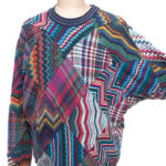 Sweter Enrico Ermano XL vintage lata 80-te