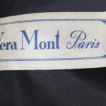 Sukienka vintage lata 70-te Vera Mont Paris 36 (S)