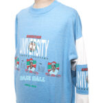 Bluza vintage lata 90-te American University Baseball L/XL