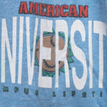 Bluza vintage lata 90-te American University Baseball L/XL