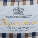 Płaszcz Aquascutum Aqua 5 trencz 36 (S)