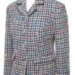 Żakiet Versace Jeans Couture tweed vintage lata 90-te 36 (S)