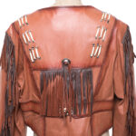 Western Running Bear XL Leather Jacket Vintage Store