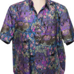 Japońska jedwabna koszula/kurtka XL/XXL (oversize, nowa)