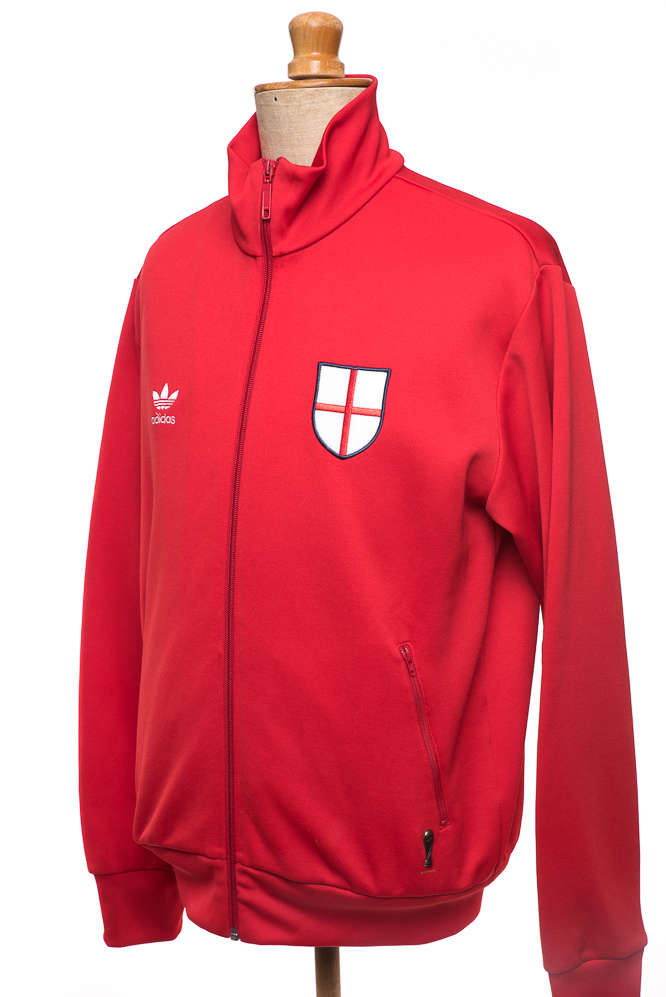 cheque niebla Viva Adidas Originals England FIFA World Cup jacket M - Vintage Store
