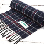 Szal Barbour wełniany (lambswool) unisex