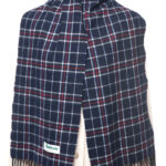 Szal Barbour wełniany (lambswool) unisex