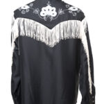 Koszula kowbojska H Bar C California Ranchwear vintage lata 70-te z gabardyny L