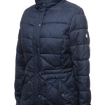 Barbour langstone quilted jacket best sale navy