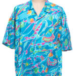 Koszula vintage lata 90-te bawełna XL