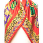 Apaszka jedwabna Atelier Versace vintage lata 90-te