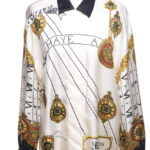 Koszula Escada Margaretha Ley jedwabna vintage lata 80-te 38/40 (M/L)