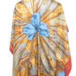 Apaszka jedwabna Hermes Paris Soleil de Soie
