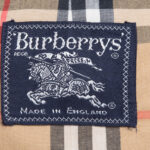 Płaszcz Burberry trencz z paskiem w kolorze kości słoniowej (ivory) 38/40 (M/L)