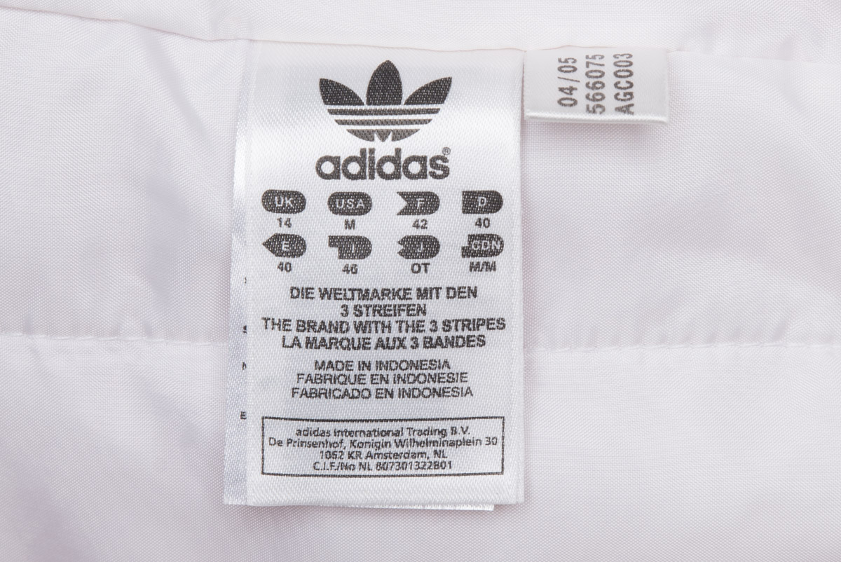 Kurtka ortalionowa Adidas Originals lekko ocieplana 38/40 (M/L)