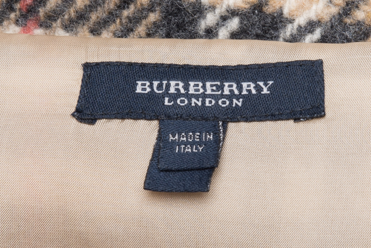 Spódnica Burberry Nova Check wełna 40 (L)