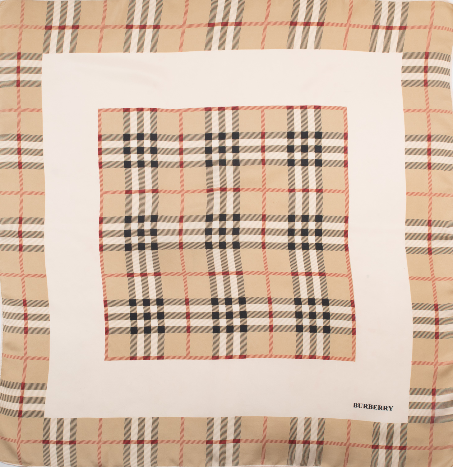 Apaszka jedwabna Burberry