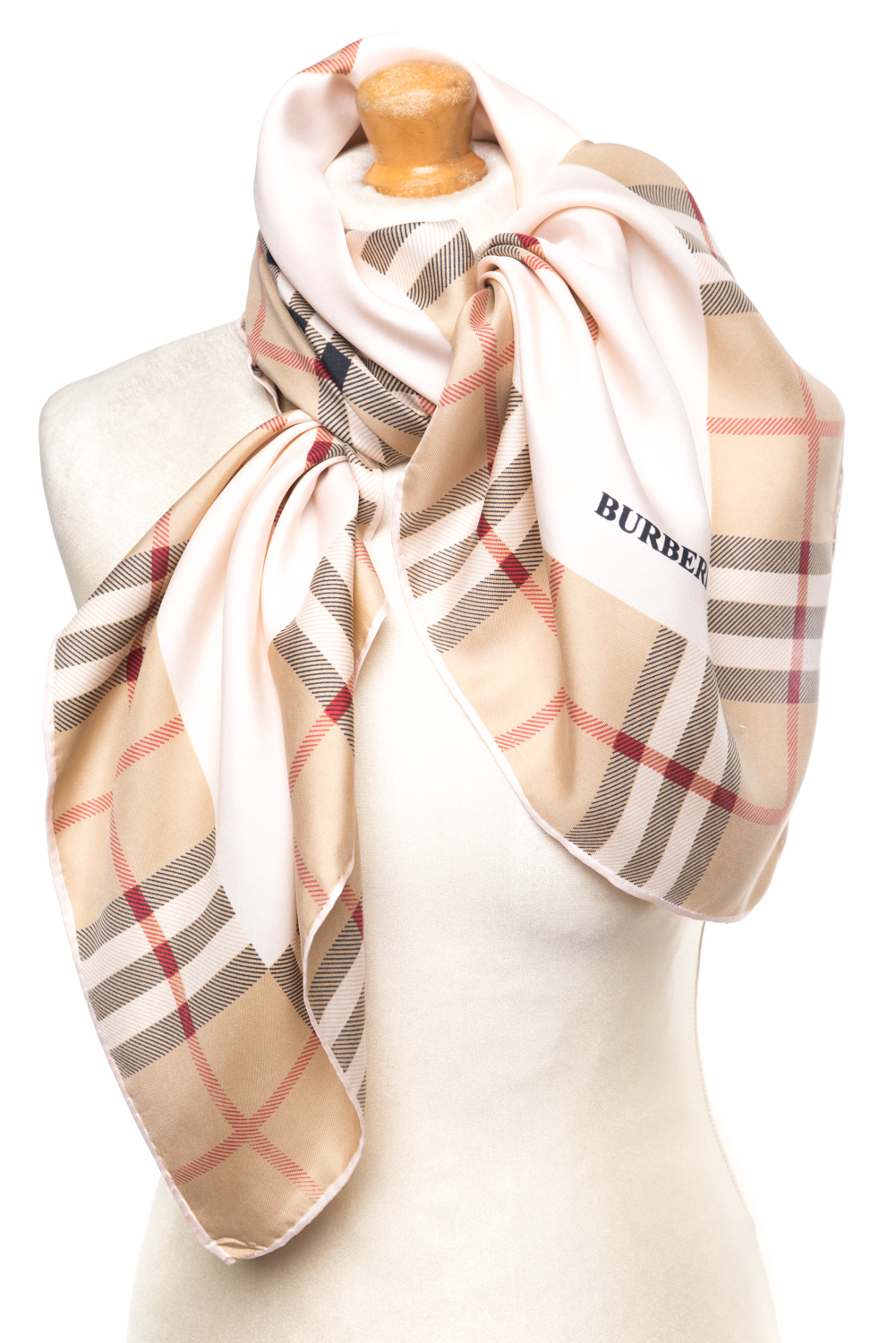 Apaszka jedwabna Burberry