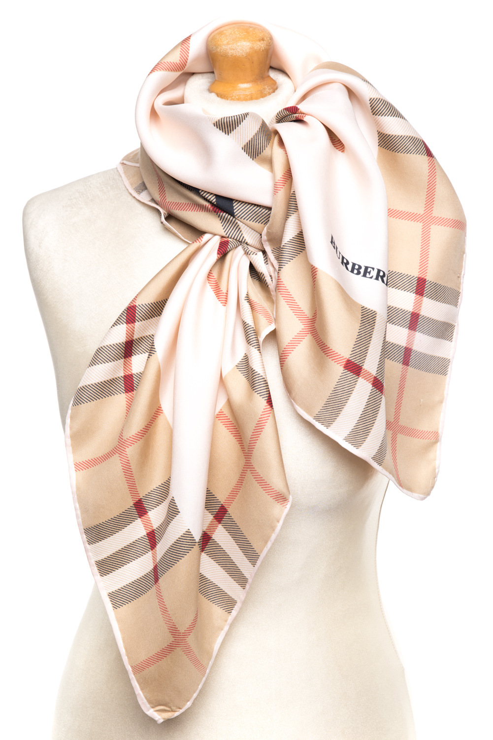Apaszka jedwabna Burberry