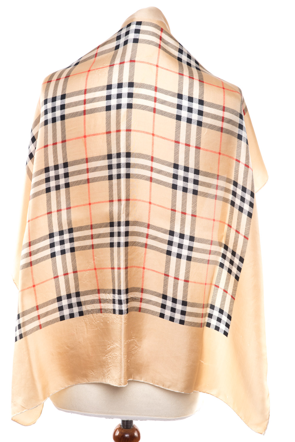 Apaszka jedwabna Burberry Nova Check