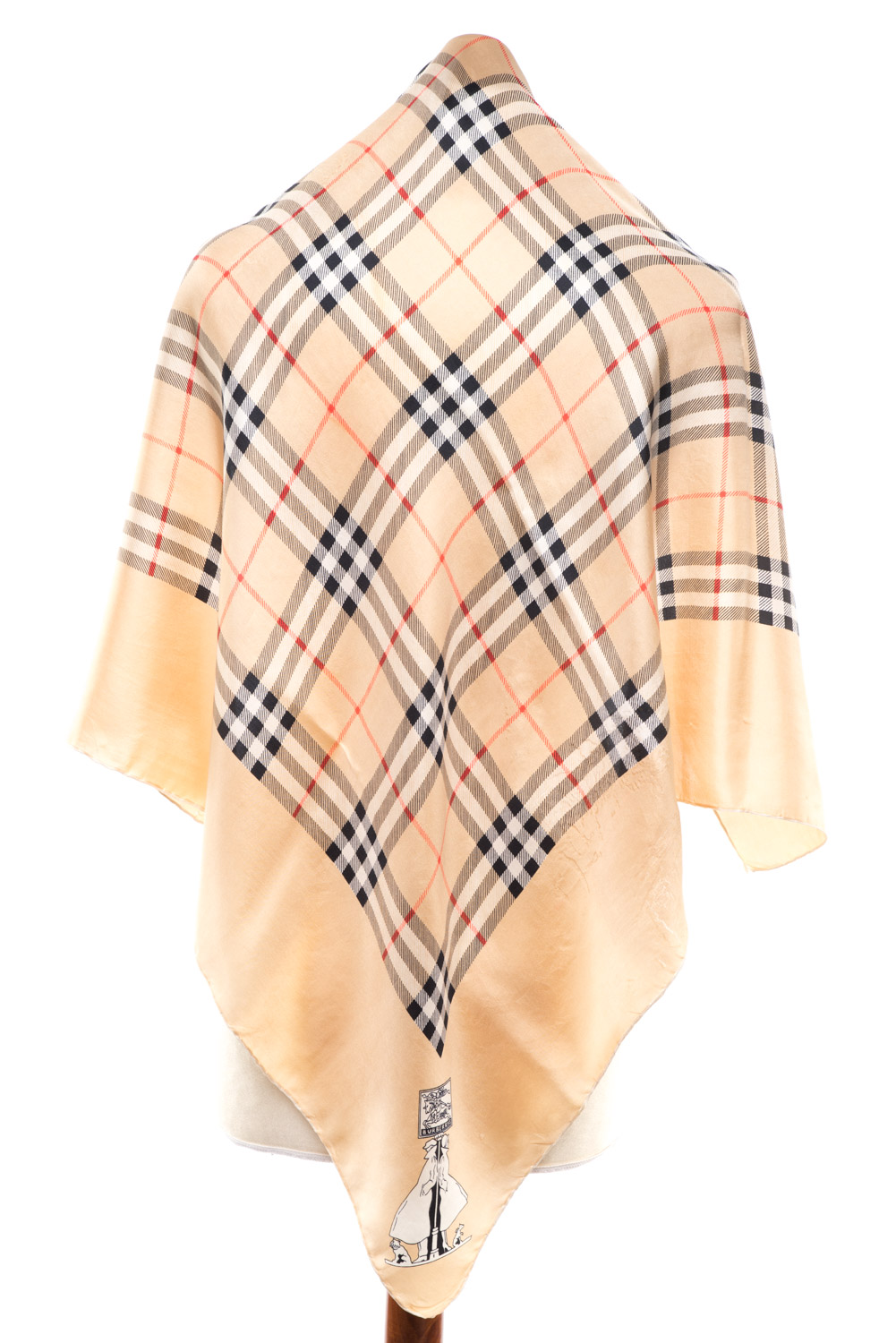 Apaszka jedwabna Burberry Nova Check