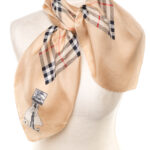 Apaszka jedwabna Burberry Nova Check