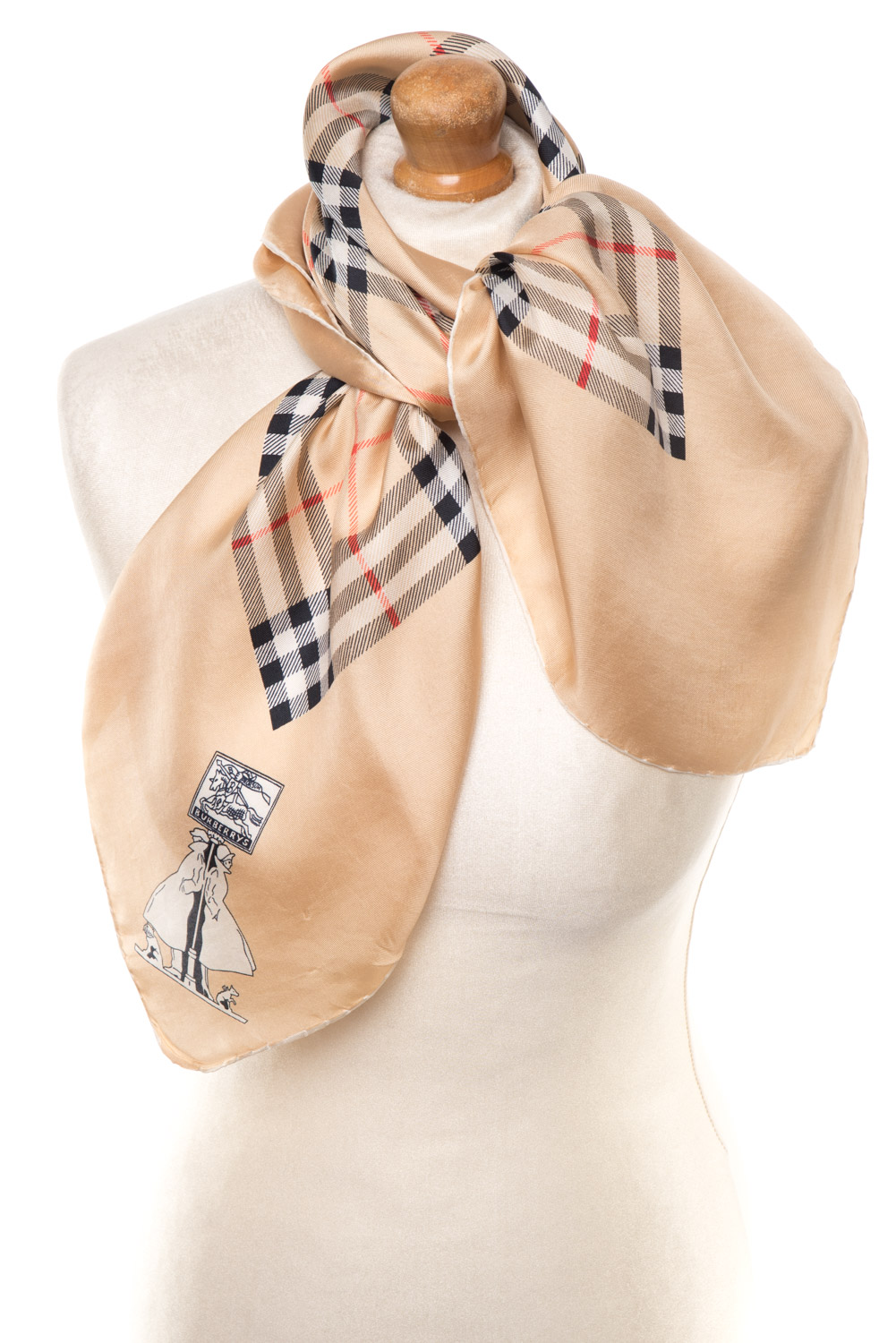 Apaszka jedwabna Burberry Nova Check