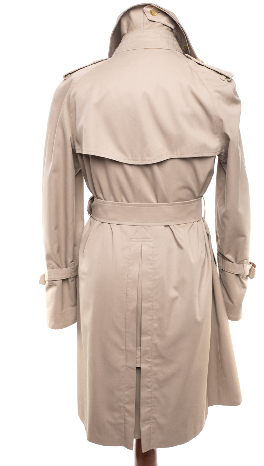 Womens vintage burberry trench coat cheap
