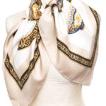 Apaszka jedwabna Burberry