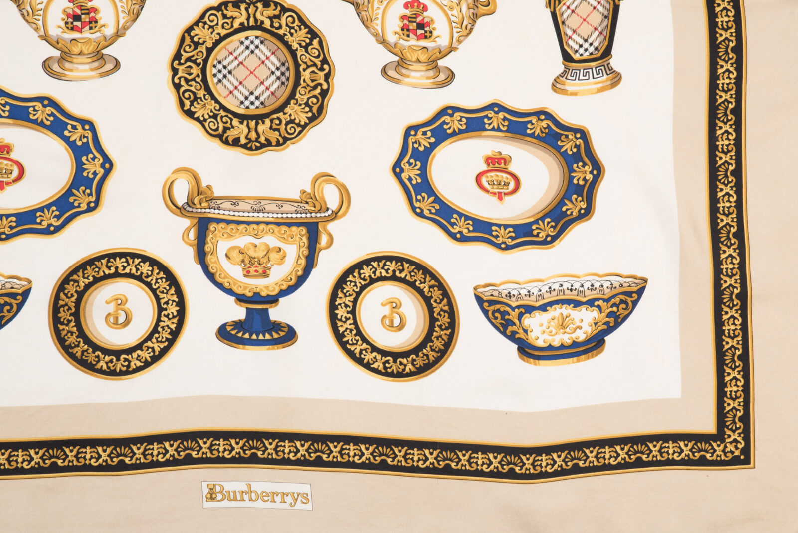 Apaszka jedwabna Burberry