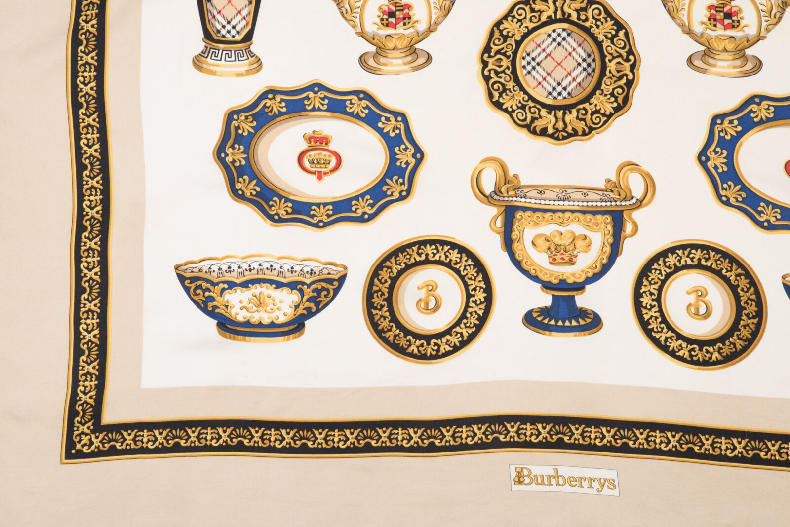 Apaszka jedwabna Burberry