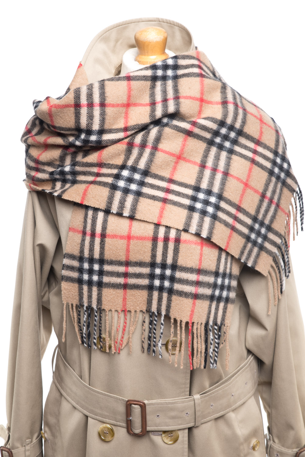 Szalik Burberry kaszmirowy unisex