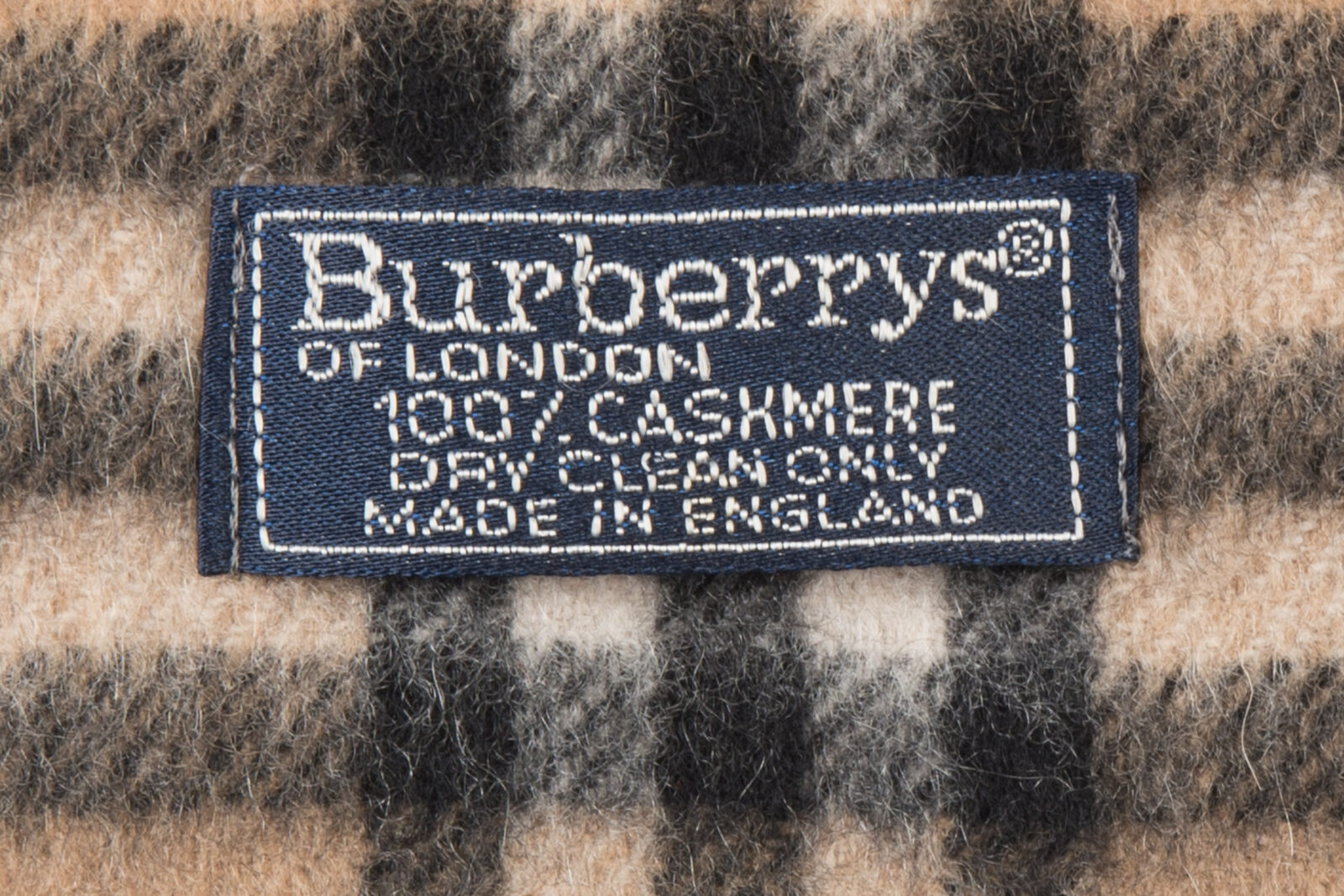 Szalik Burberry kaszmirowy unisex