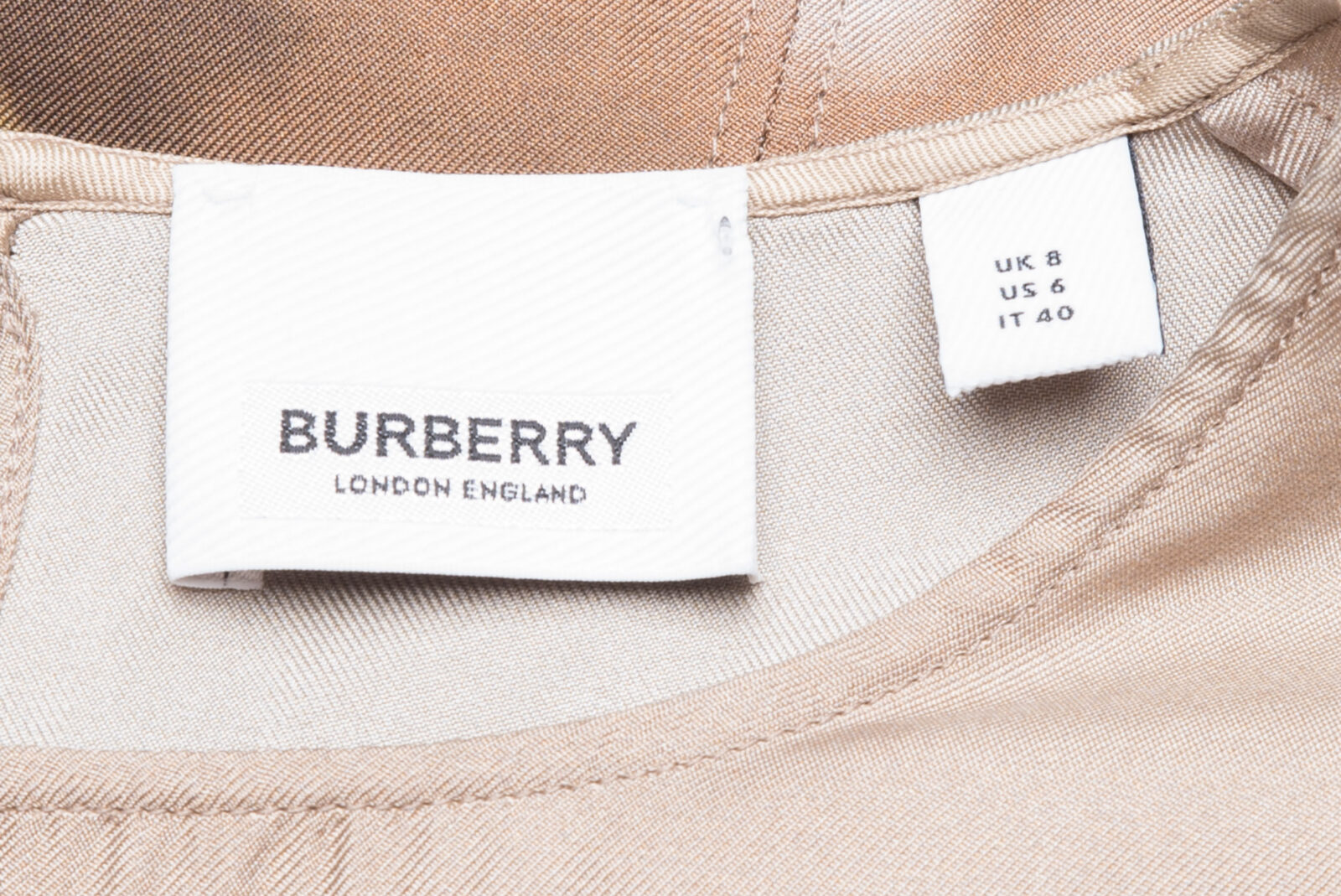 Bluzka/tunika jedwabna Burberry London 34/36 (XS/S)