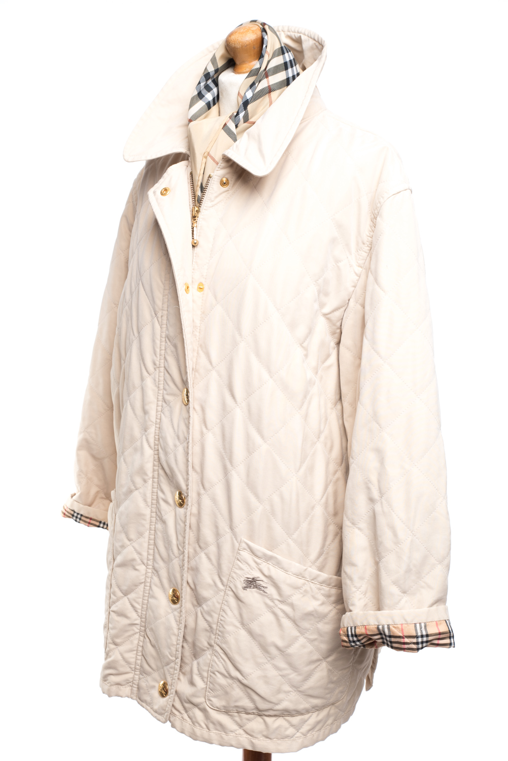 Kurtka Burberry pikowana 40 (L)