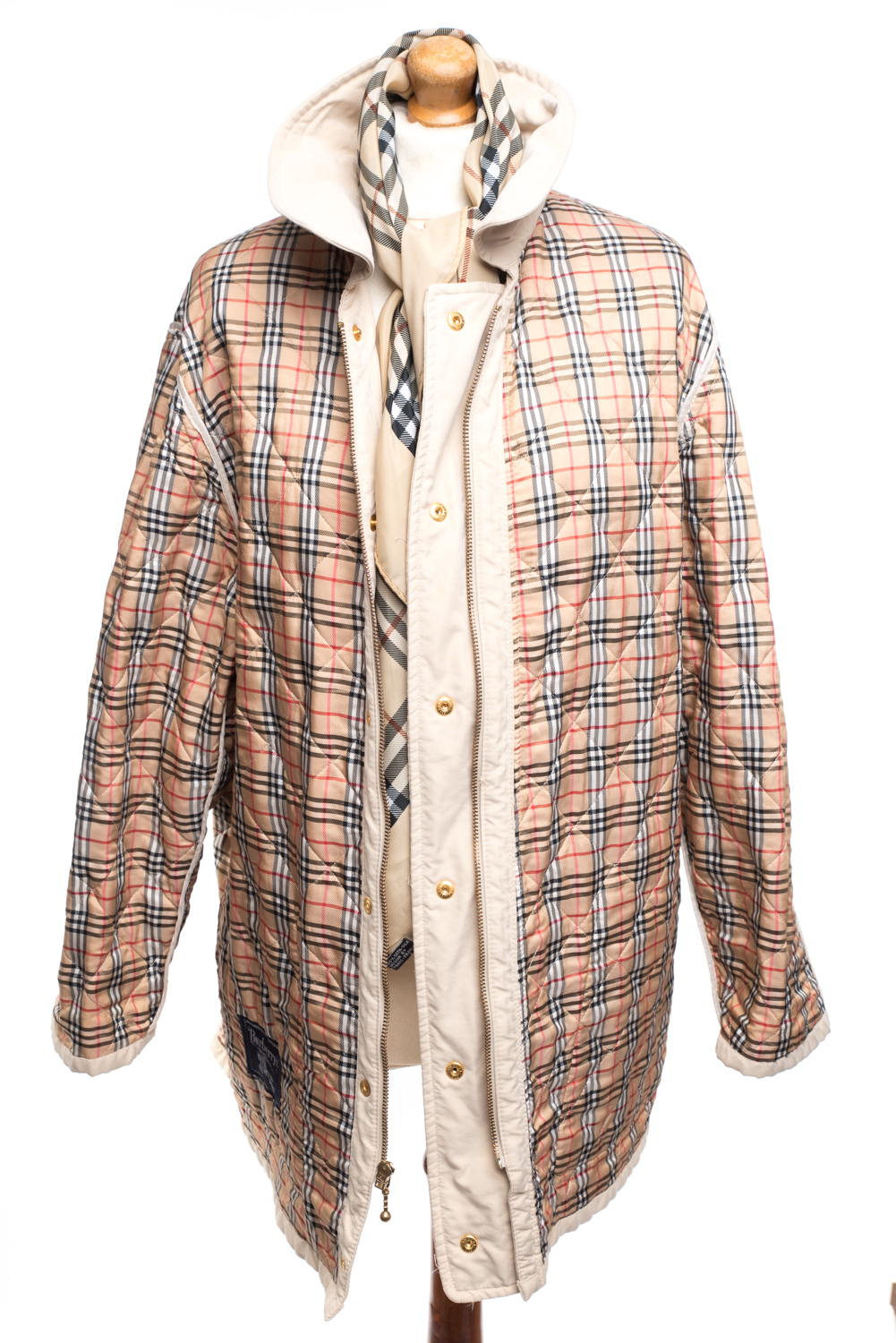Kurtka Burberry pikowana 40 (L)
