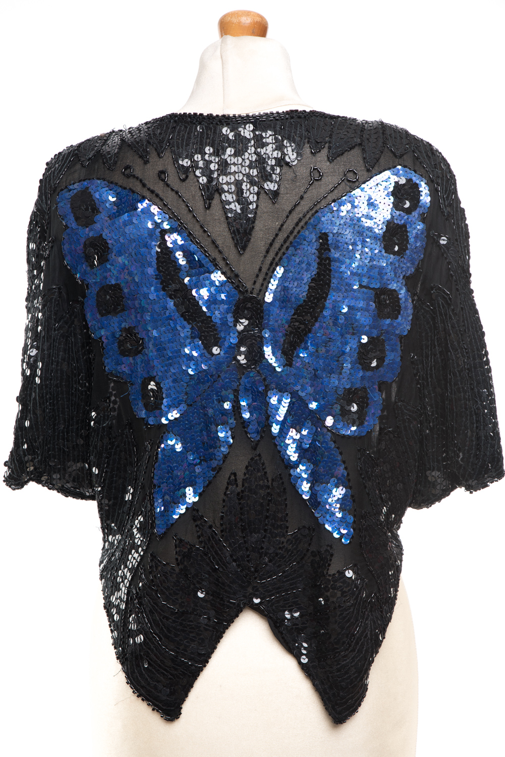 Top cekinowy jedwab 36/38 (S/M)