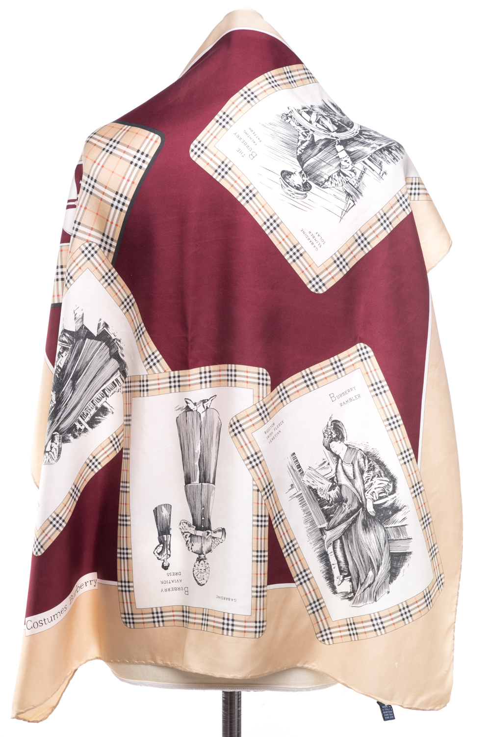 Apaszka jedwabna Burberry