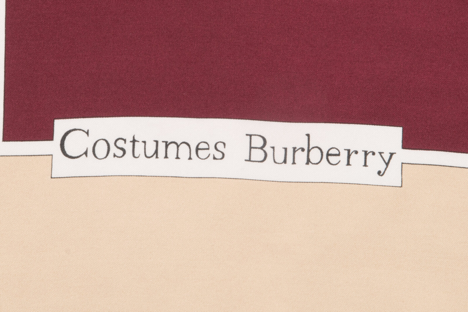 Apaszka jedwabna Burberry