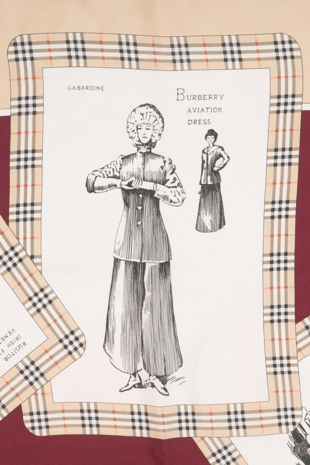 Apaszka jedwabna Burberry